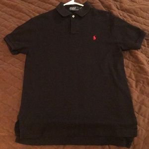 Polo black shirt